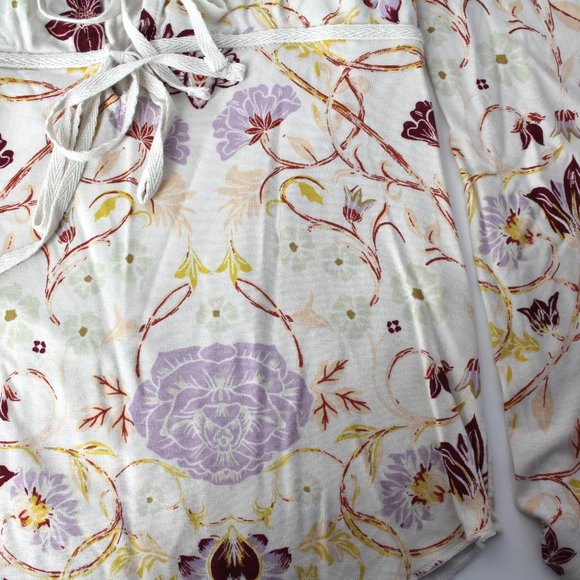 Free People Make It Easy Top in Whats Your Shade XS floral print long sleeve New - Picture 7 of 10